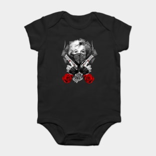 Marilyn Gangsta Baby Bodysuit